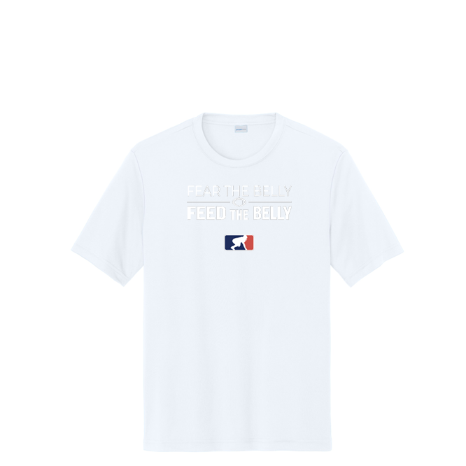 FEED THE BELLY FEAR THE BELLY - Tall Performance Tee