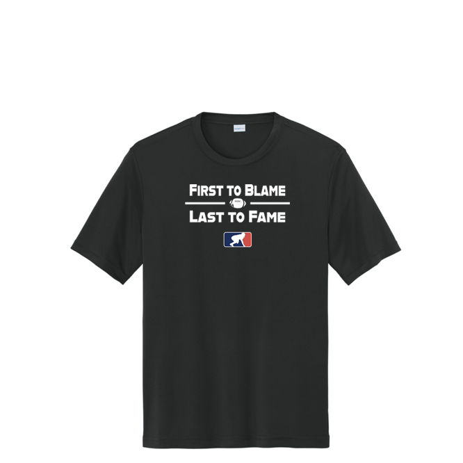 FIRST TO BLAME - Youth Performance Tee
