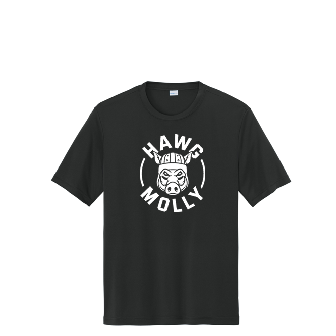 HAWG MOLLY (White) - Tall Performance Tee