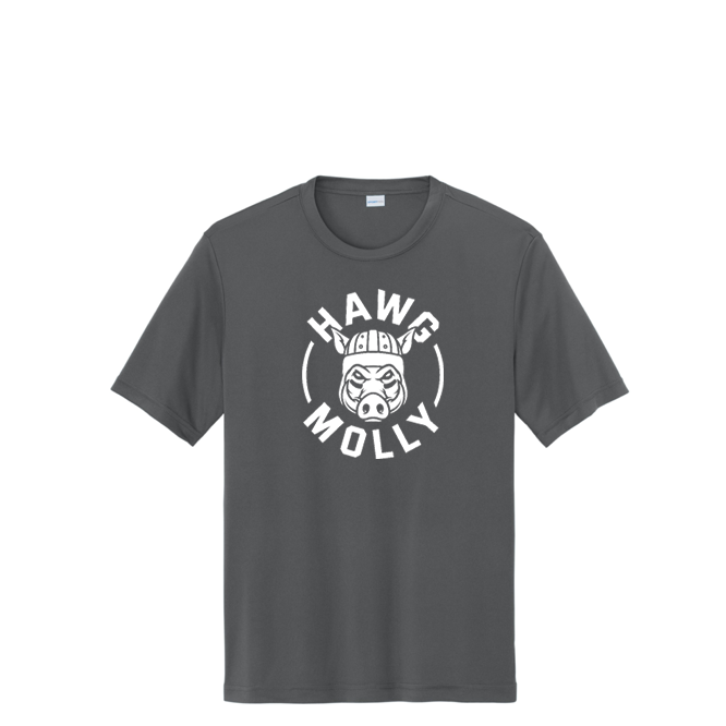HAWG MOLLY (White) - Tall Performance Tee