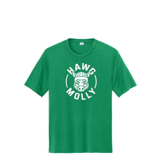 HAWG MOLLY (White) - Performance Tee