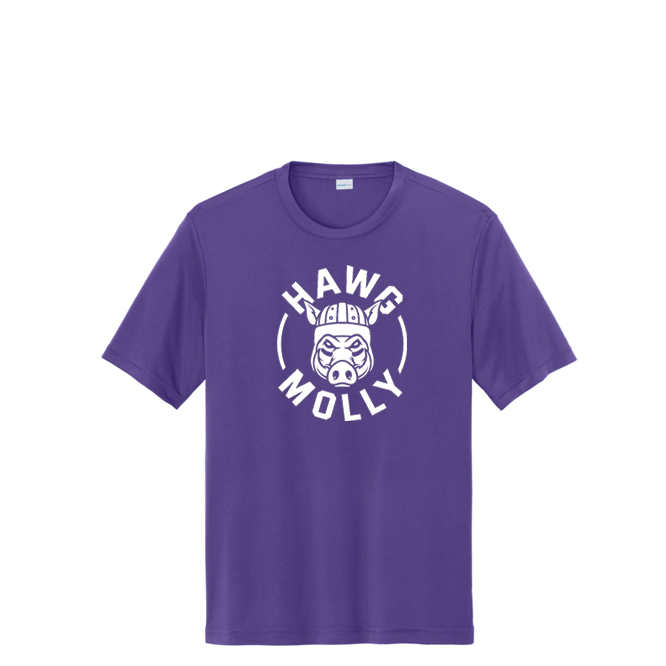 HAWG MOLLY (White) - Tall Performance Tee