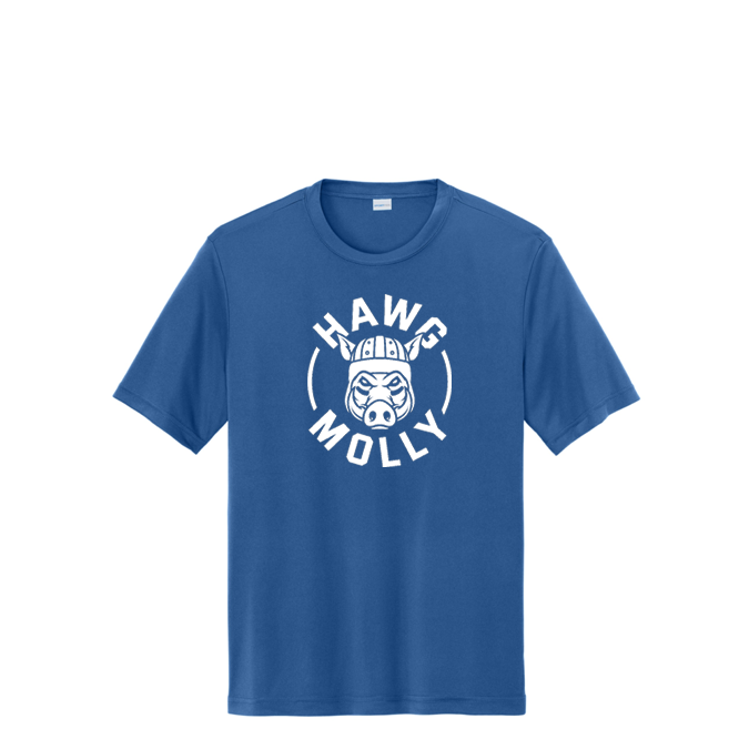 HAWG MOLLY (White) - Tall Performance Tee