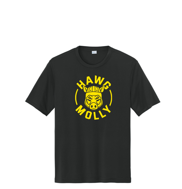 HAWG MOLLY (Yellow) - Tall Performance Tee
