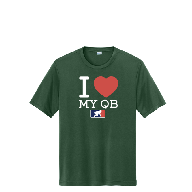 LINEMEN: QB HEROES - Tall Performance Tee