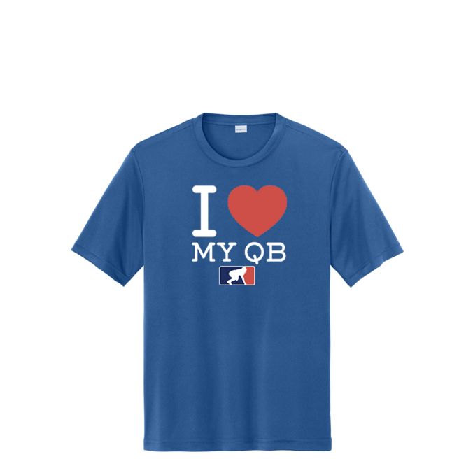 LINEMEN: QB HEROES - Tall Performance Tee