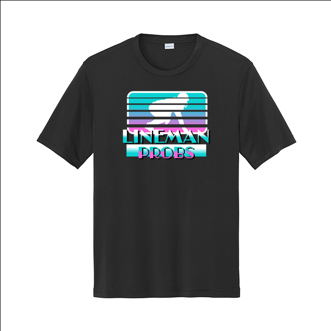 LINEMAN PROBS (Shutter) - Performance Tee