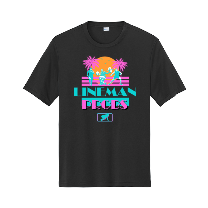 LINEMAN PROBS (Grind) - Performance Tee