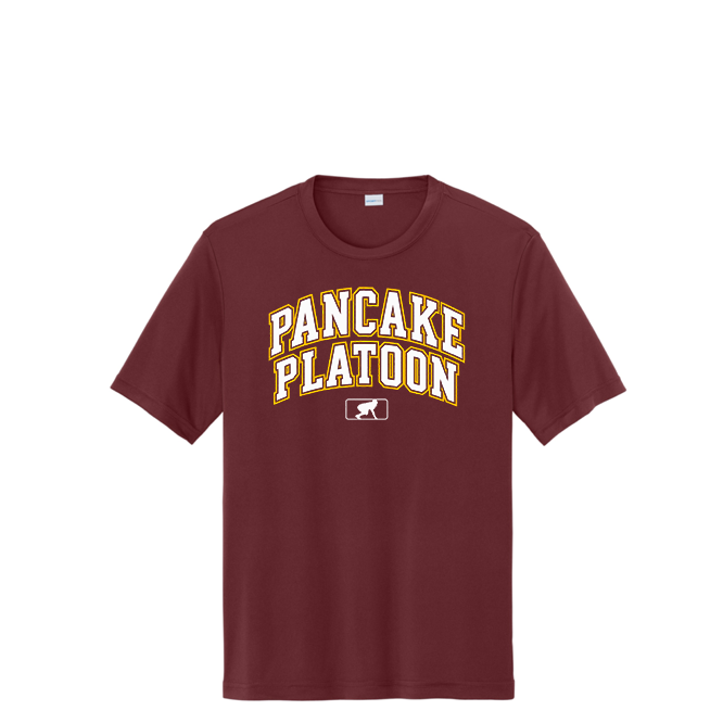 PANCAKE PLATOON (Collegiate) - Performance Tee