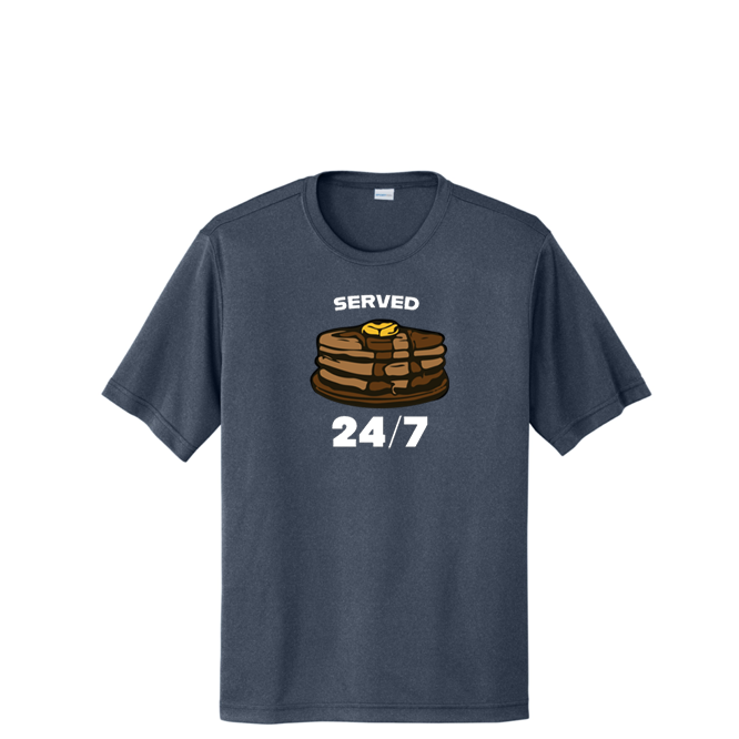 SERVED 24/7 - Tall Performance Tee