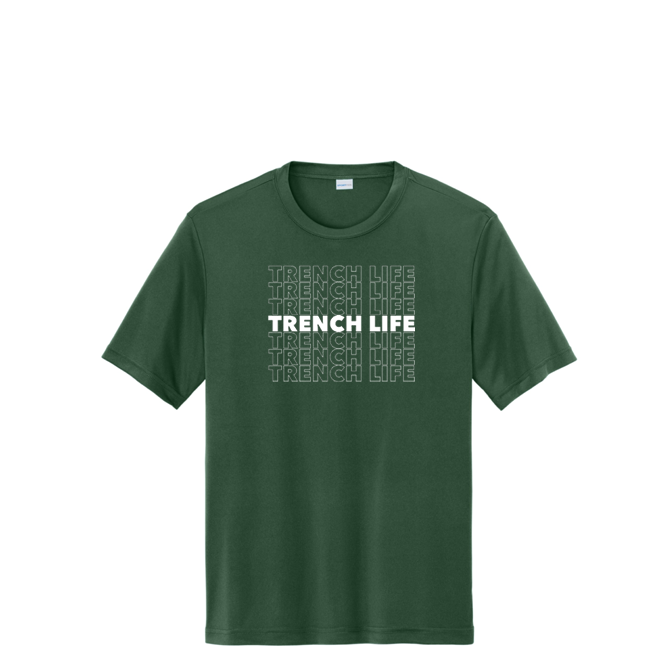 TRENCH LIFE - Tall Performance Tee
