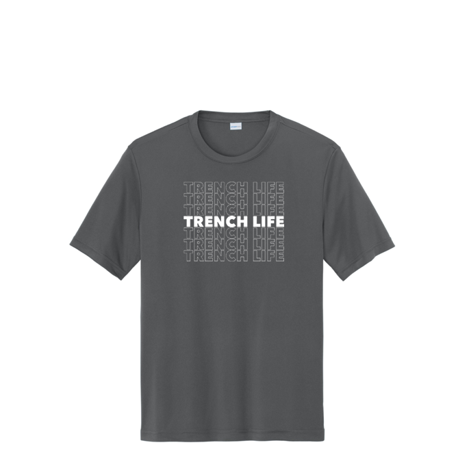 TRENCH LIFE - Tall Performance Tee