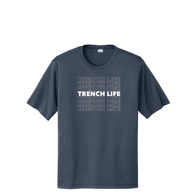 TRENCH LIFE - Tall Performance Tee