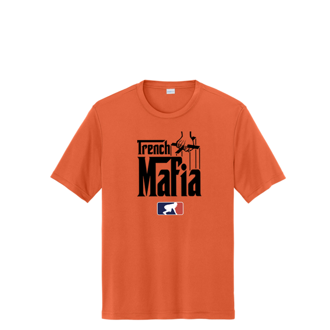 TRENCH MAFIA (Black) - Tall Performance Tee