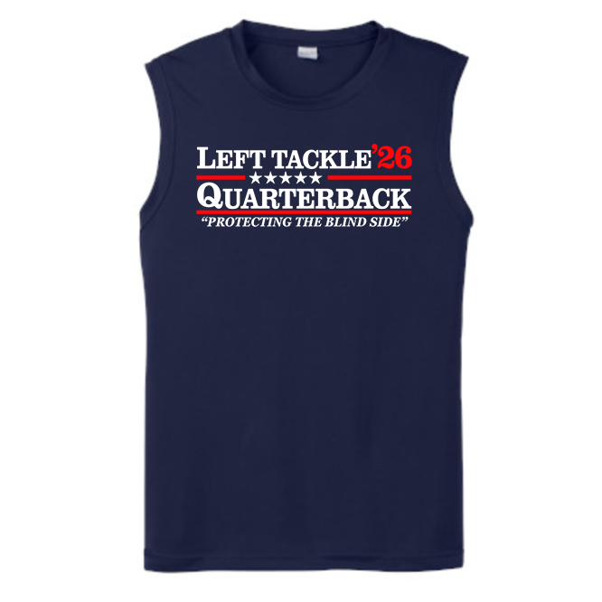 LEFT TACKLE QB 26 - Muscle T-Shirt