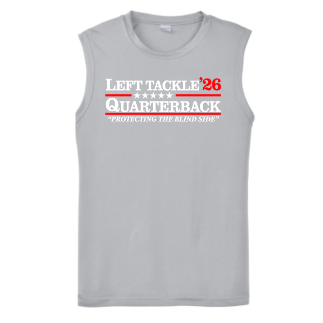 LEFT TACKLE QB 26 - Muscle T-Shirt