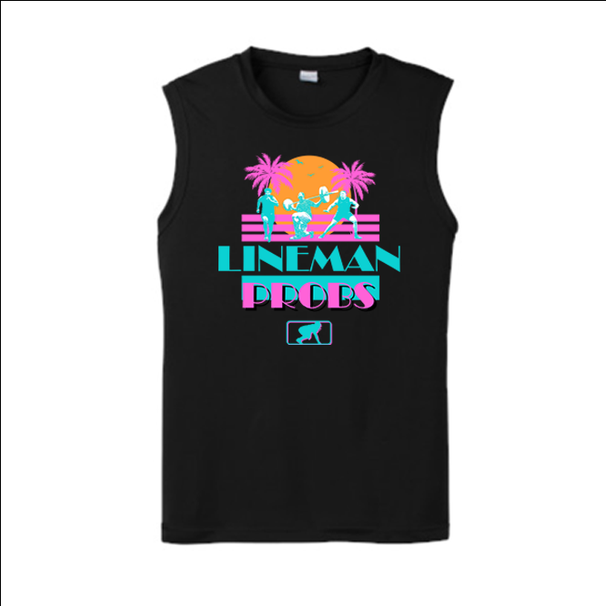 LINEMAN PROBS (Grind) - Muscle T-Shirt