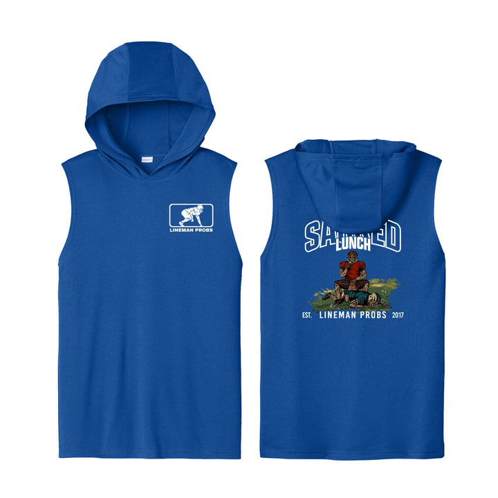 BIG BONED - SACKED LUNCH - Hooded Muscle Tee
