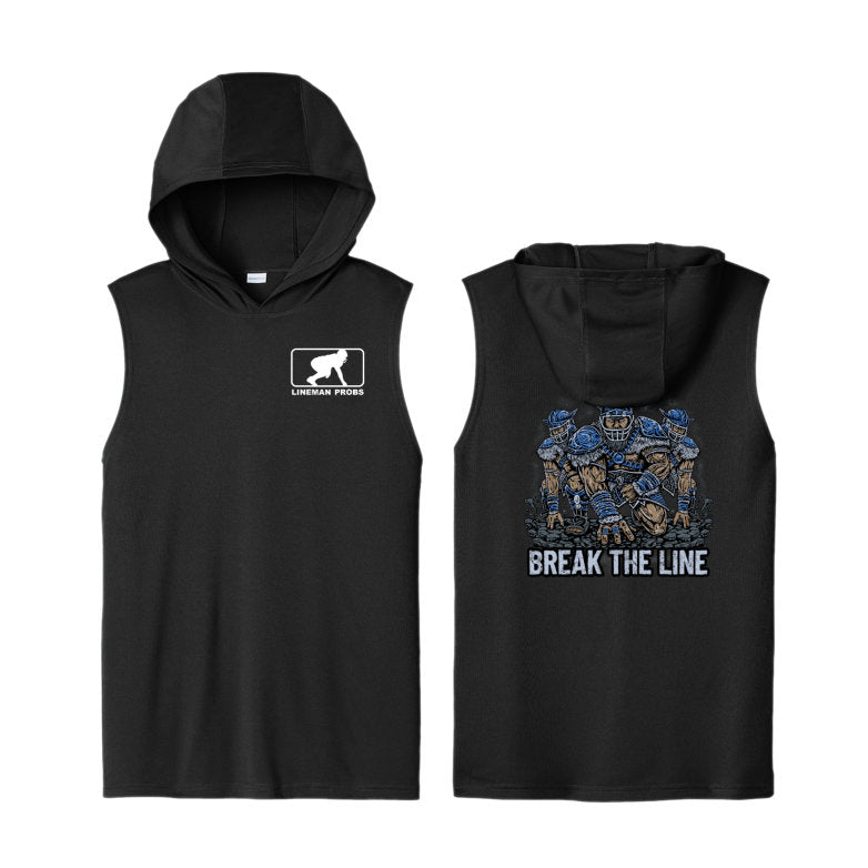 WARRIOR - VIKING - Hooded Muscle Tee