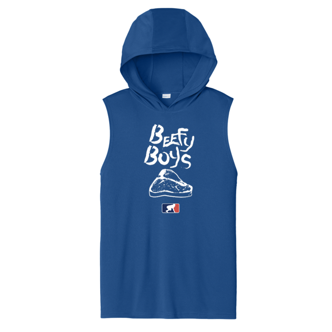 BEEFY BOYS - Hooded Muscle Tee