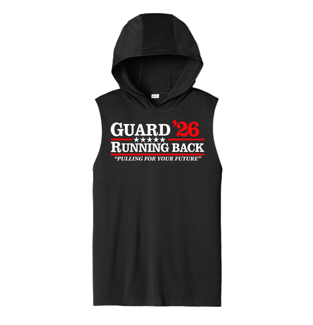 GUARD RUNNING BACK 26 - Hooded Muscle Tee