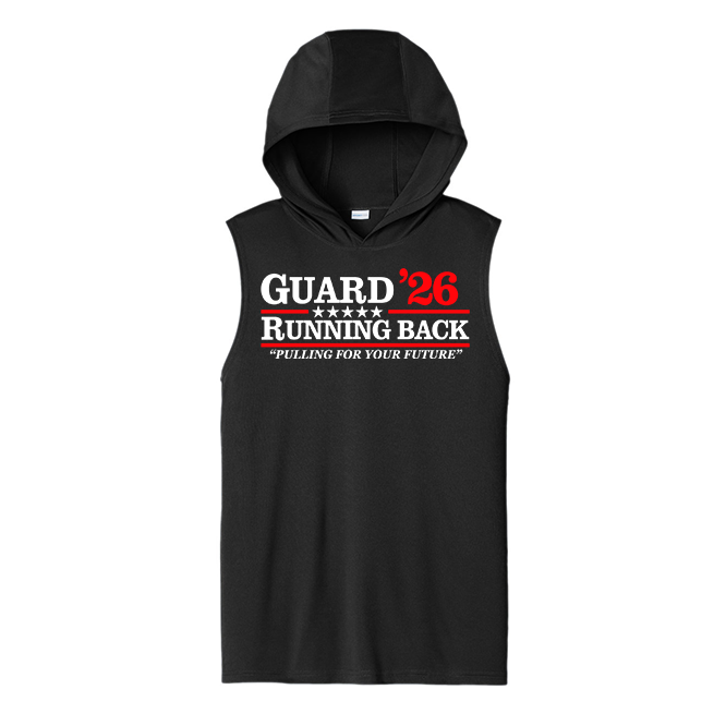 GUARD RUNNING BACK 26 - Hooded Muscle Tee