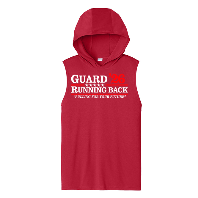 GUARD RUNNING BACK 26 - Hooded Muscle Tee