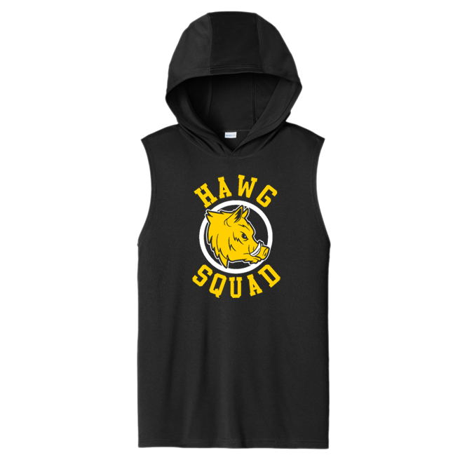 HAWG SQUAD - Hooded Muscle Tee