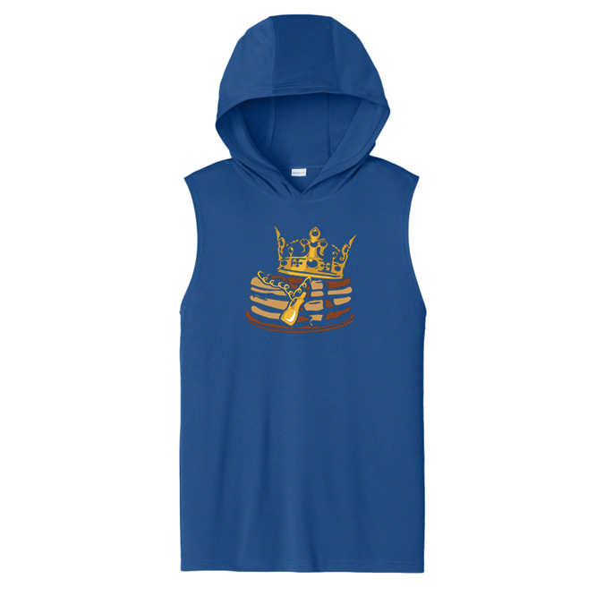 PANCAKE KING - Hooded Muscle Tee