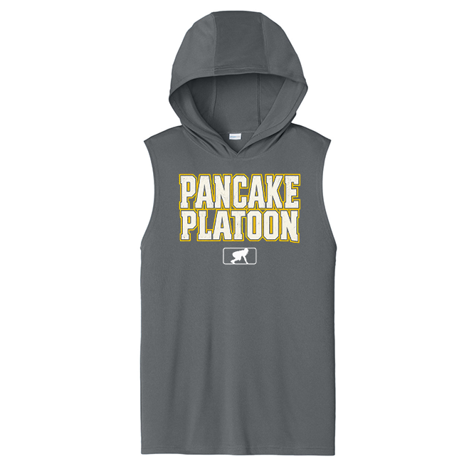 PANCAKE PLATOON (Heavy Narrow) - Hooded Muscle Tee