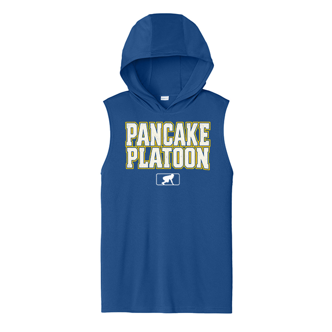 PANCAKE PLATOON (Heavy Narrow) - Hooded Muscle Tee