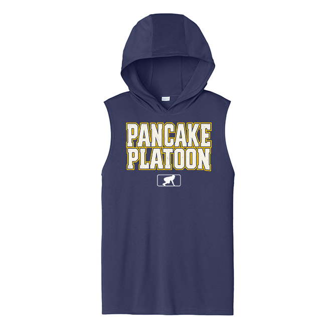 PANCAKE PLATOON (Heavy Narrow) - Hooded Muscle Tee