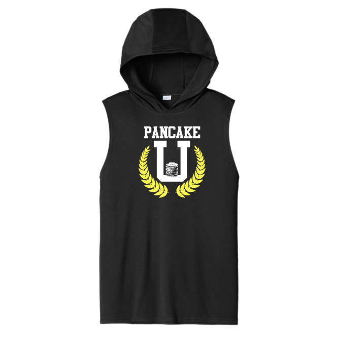 PANCAKE U - Hooded Muscle Tee