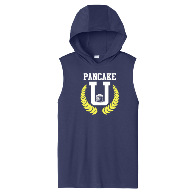 PANCAKE U - Hooded Muscle Tee