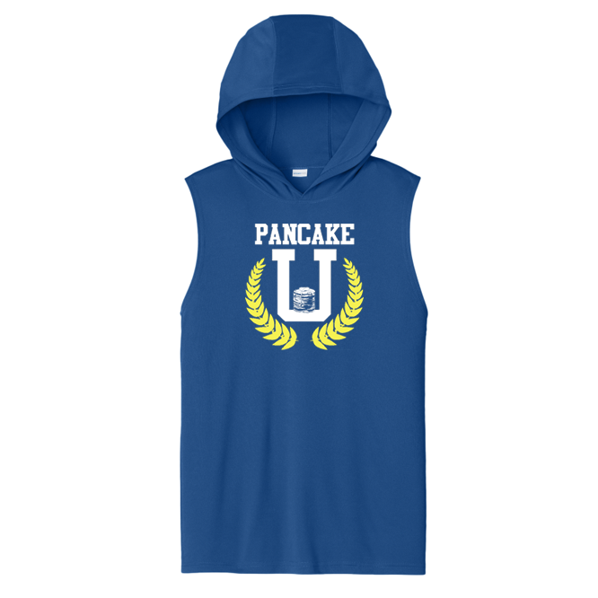 PANCAKE U - Hooded Muscle Tee