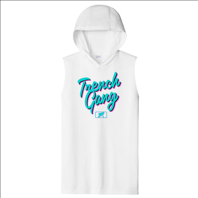 TRENCH GANG (Vice) - Hooded Muscle T-Shirt