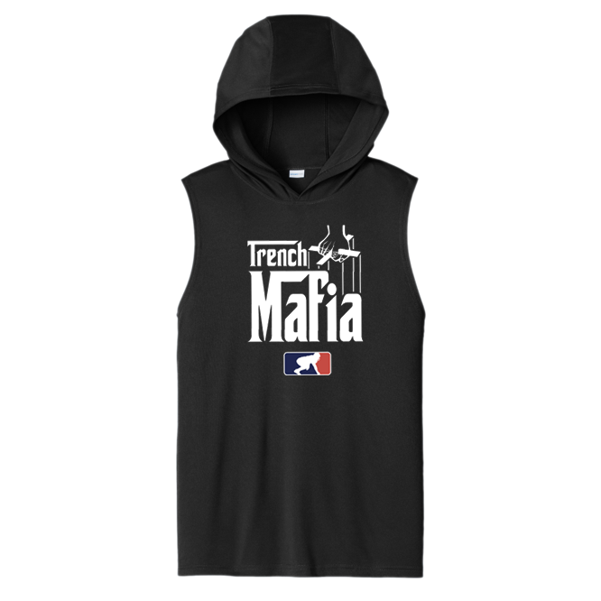 TRENCH MAFIA - Hooded Muscle Tee