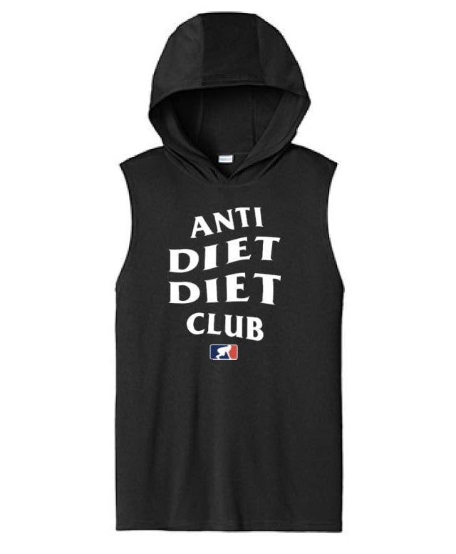 ANTI DIET CLUB - Hooded Muscle Tee