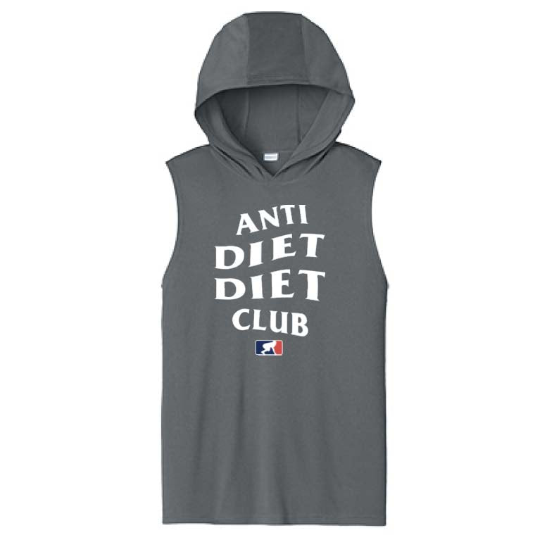 ANTI DIET CLUB - Hooded Muscle Tee