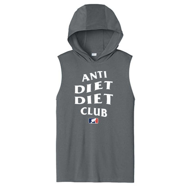 ANTI DIET CLUB - Hooded Muscle Tee