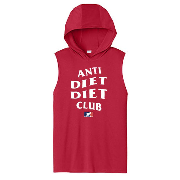 ANTI DIET CLUB - Hooded Muscle Tee