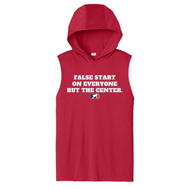 FALSE START - Hooded Muscle Tee