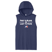 FIRST TO BLAME - Hooded Muscle Tee