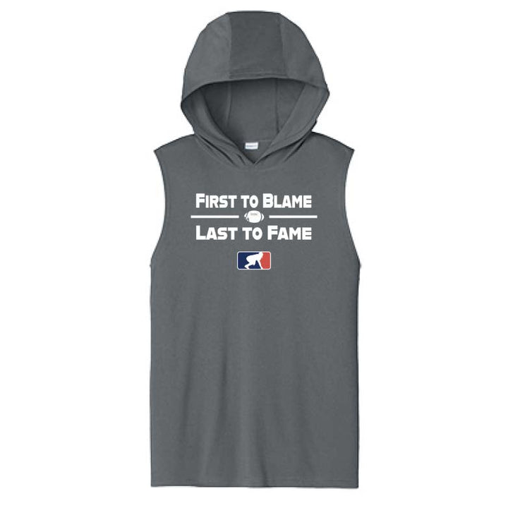 FIRST TO BLAME - Hooded Muscle Tee