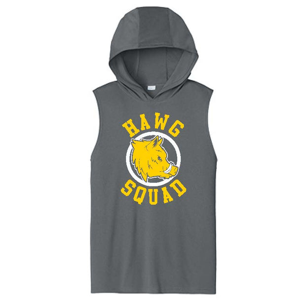 HAWG SQUAD - Hooded Muscle Tee