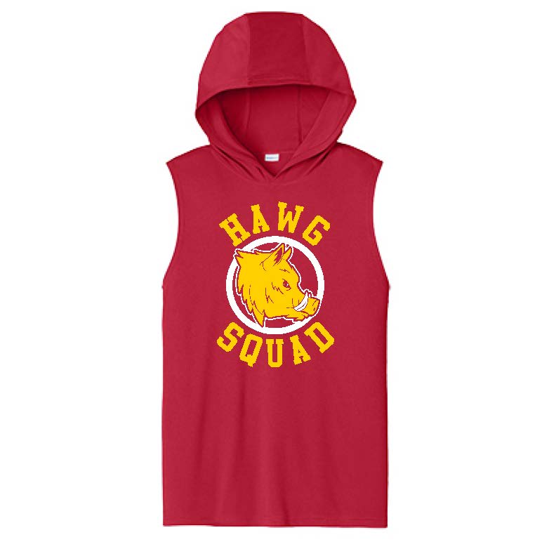 HAWG SQUAD - Hooded Muscle Tee