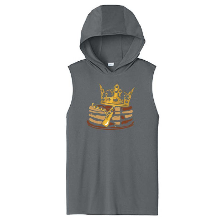 PANCAKE KING - Hooded Muscle Tee