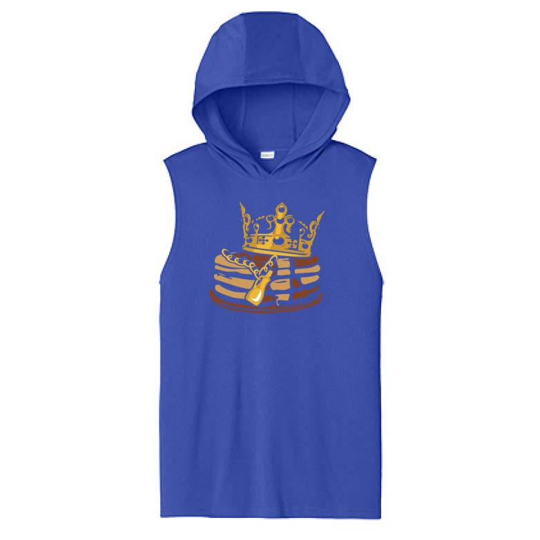 PANCAKE KING - Hooded Muscle Tee