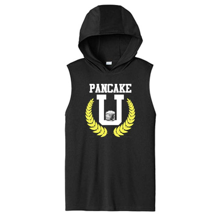 PANCAKE U - Hooded Muscle Tee