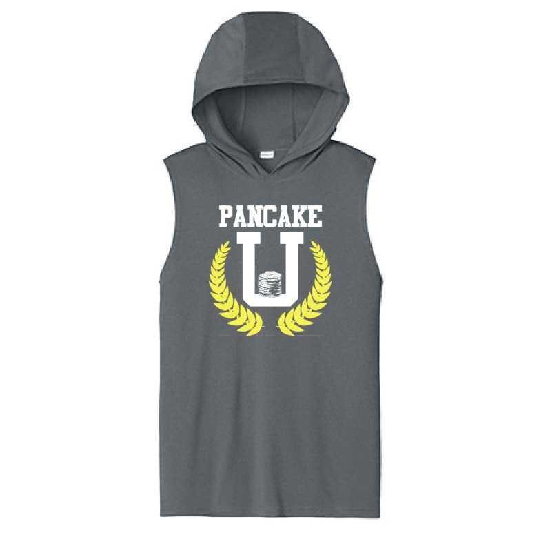 PANCAKE U - Hooded Muscle Tee